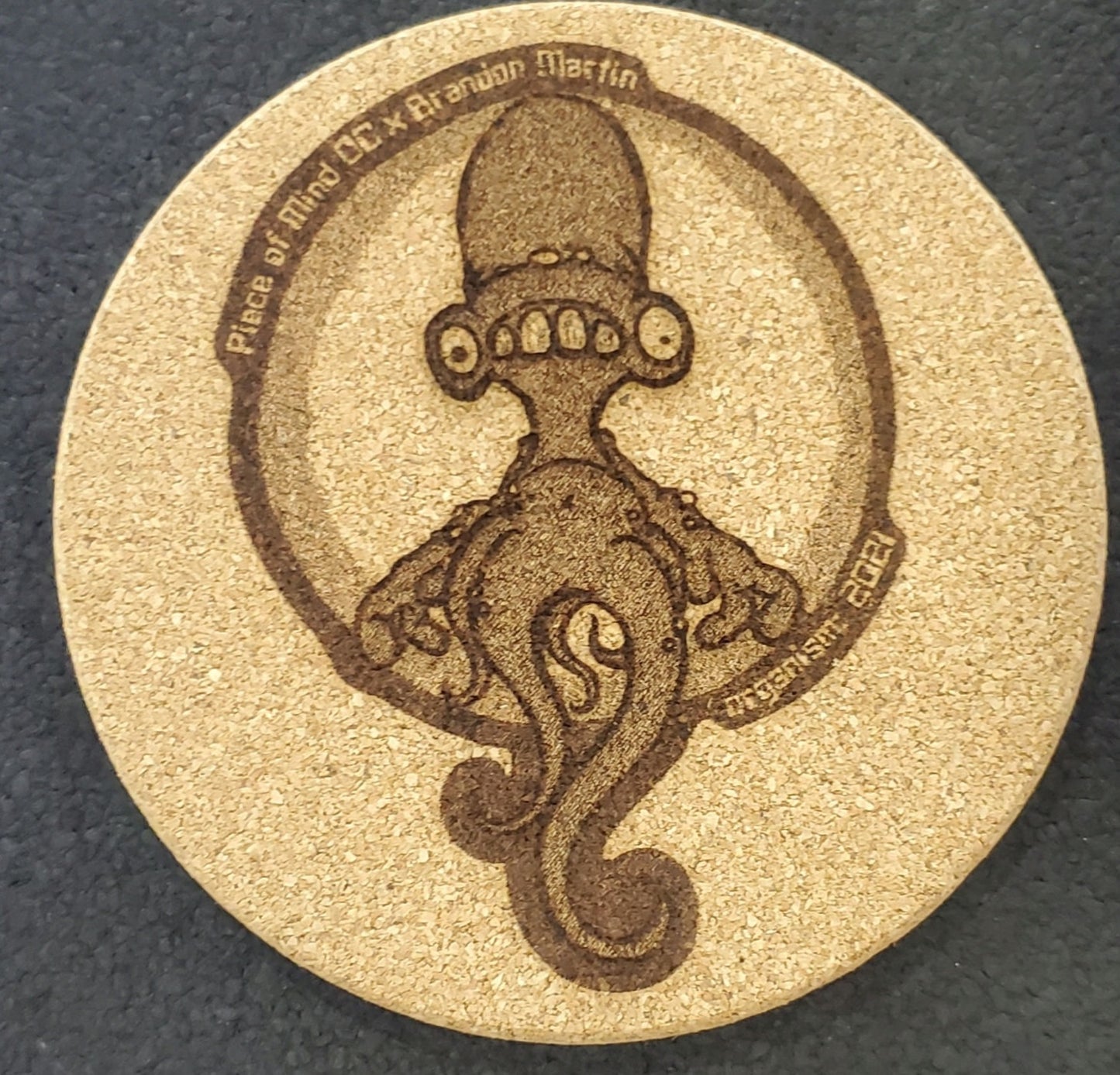 Brandon Martin x Piece of Mind OC  Cork Mat