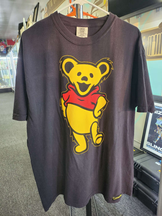 Dancing Pooh Tee Shirt New Colors by Clever Rooz