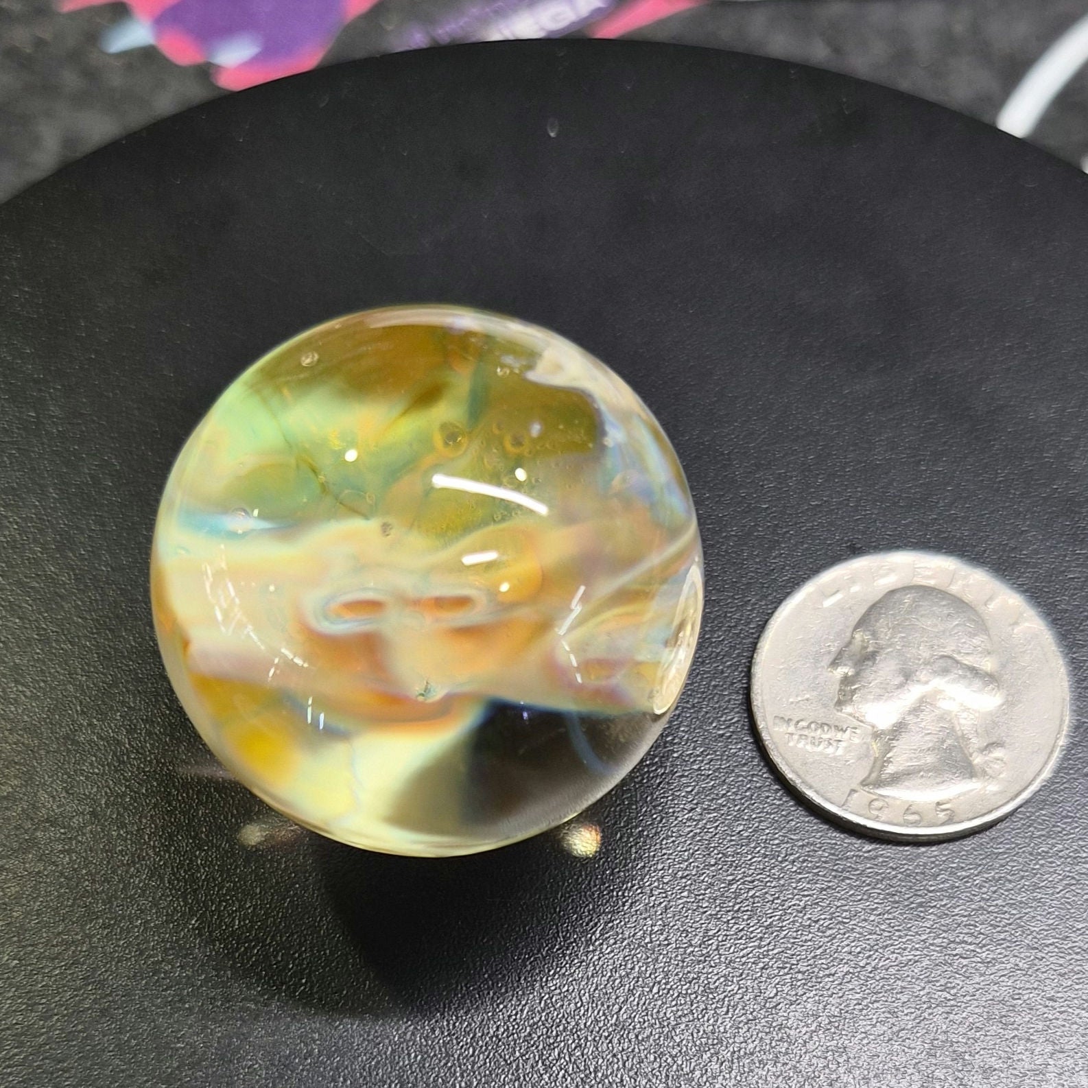 Bob Snodgrass Skull Impression Marble
