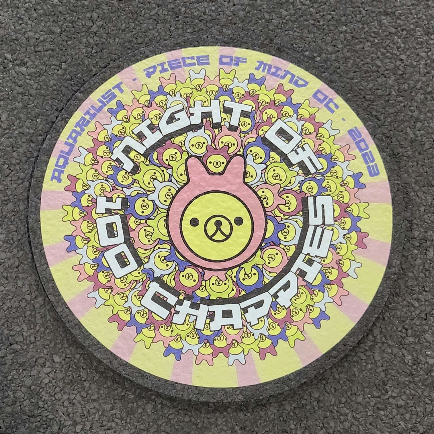 Aquariust x Piece of Mind OC Moodmat 2023