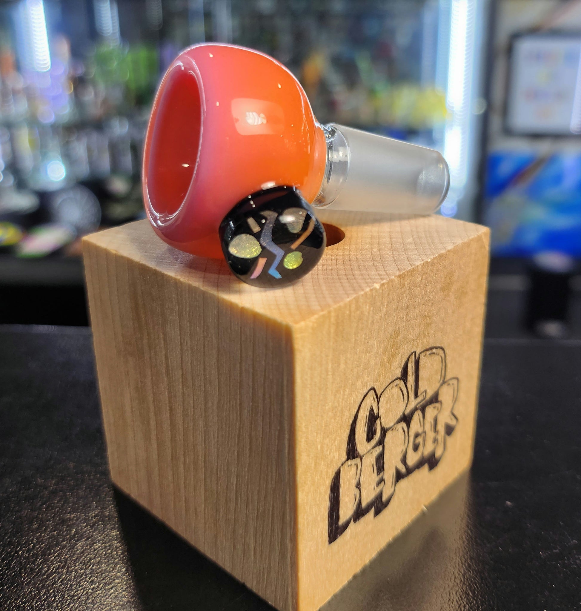 Coldberger Orange Fade 14mm Slide Roozie's Slide Show 2022