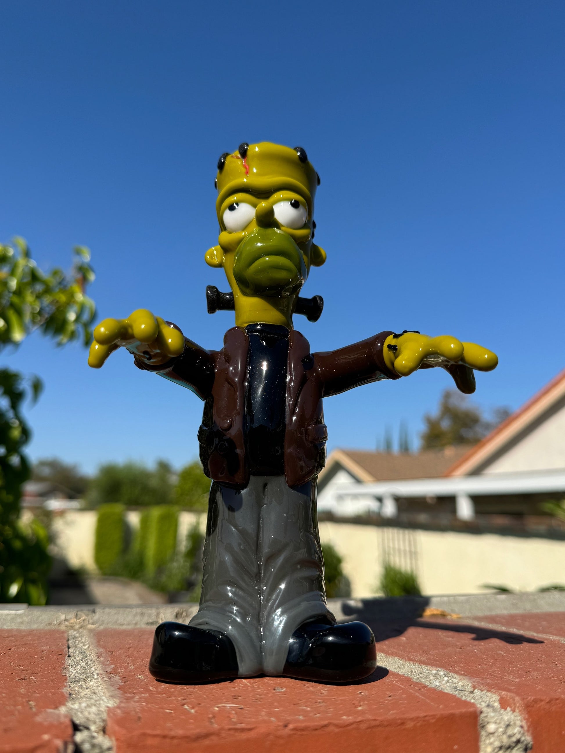 Franken Homer by Ghost Glass