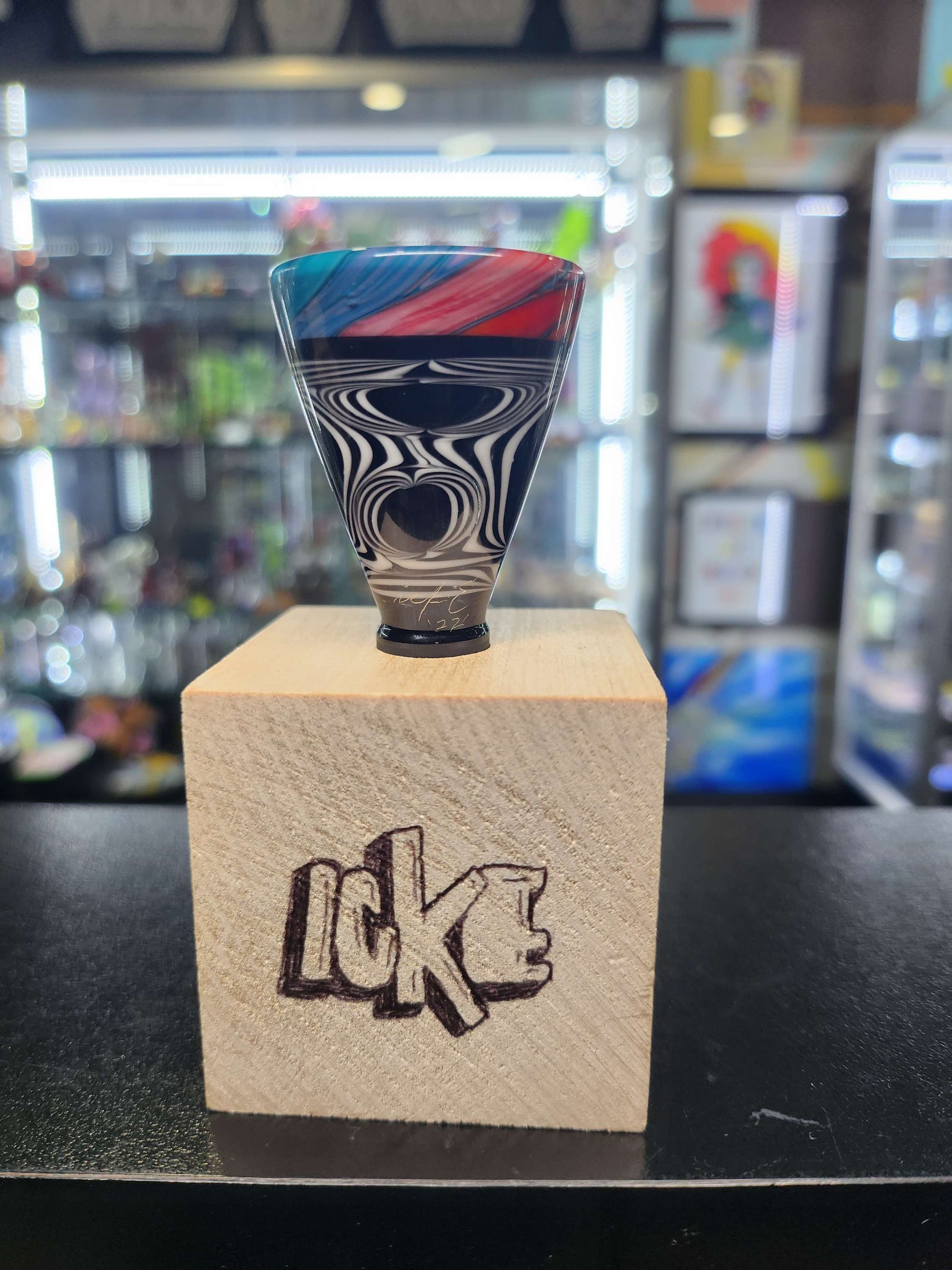 Icke 14mm Slide Black Joint Roozie's Slide Show
