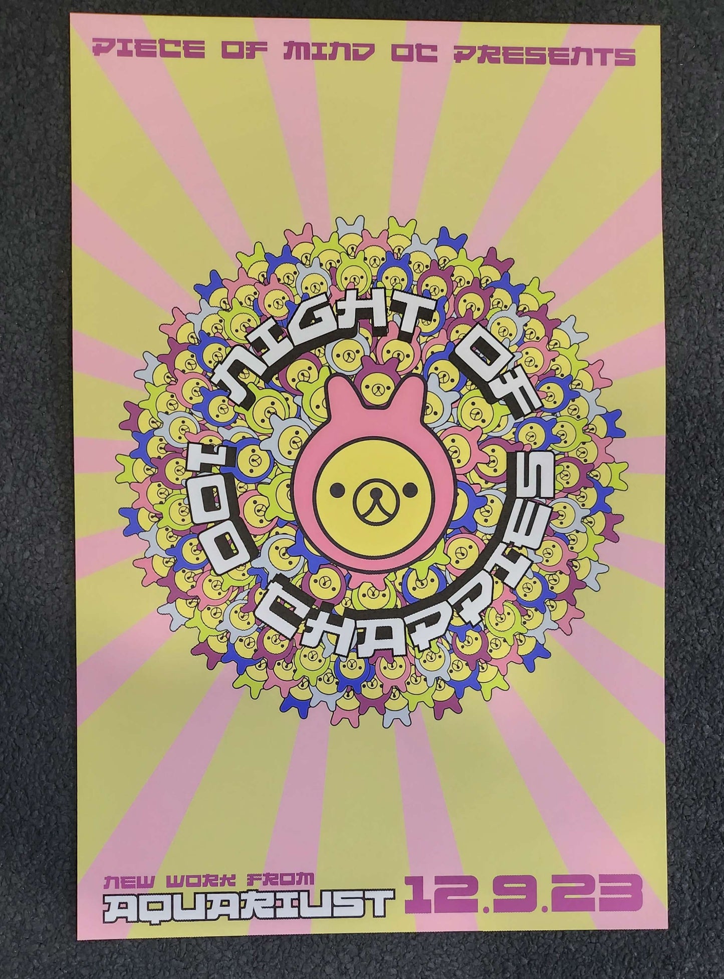 Aquariust x Piece of Mind OC Poster 2023