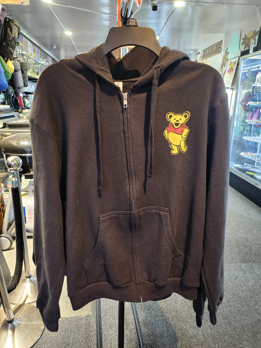 Zip up Hoodie Clever Rooz Dancing Pooh
