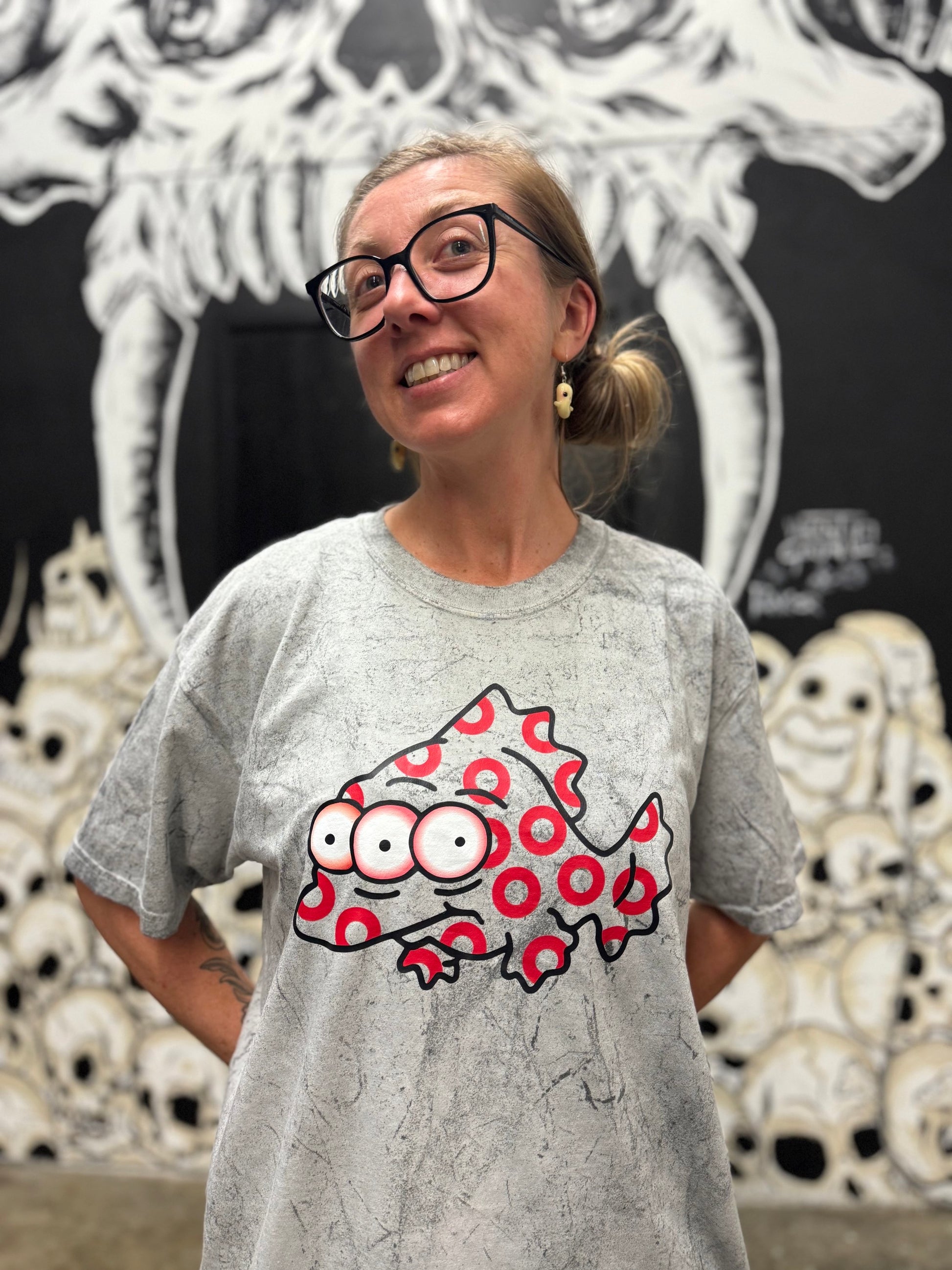 Fish Mon Tee Shirt by Clever Rooz