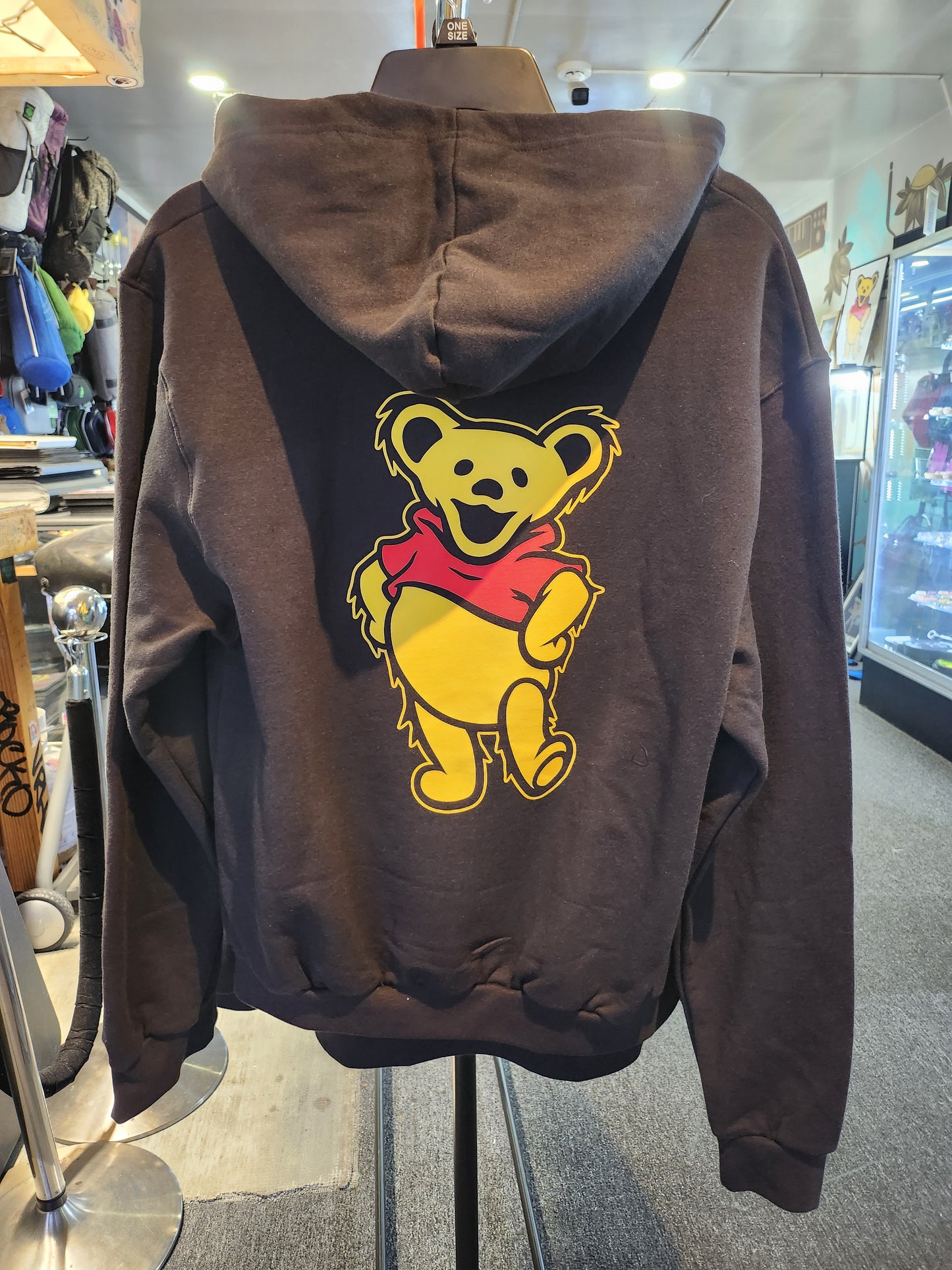 Zip up Hoodie Clever Rooz Dancing Pooh