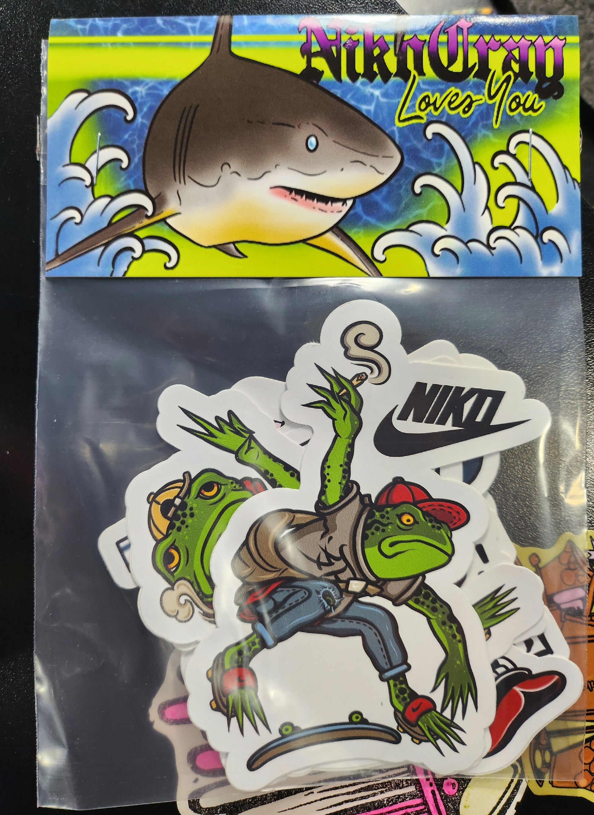 Niko Cray Sticker Pack