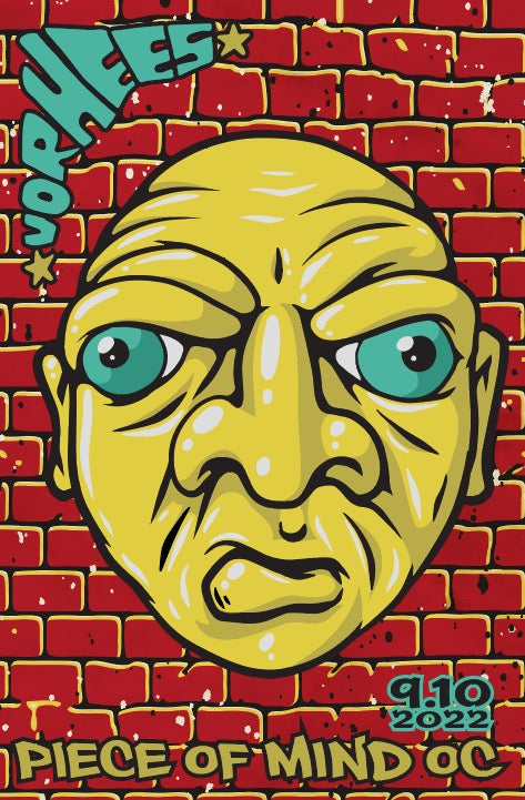 Voorhees x Piece of Mind OC Show Poster 2022