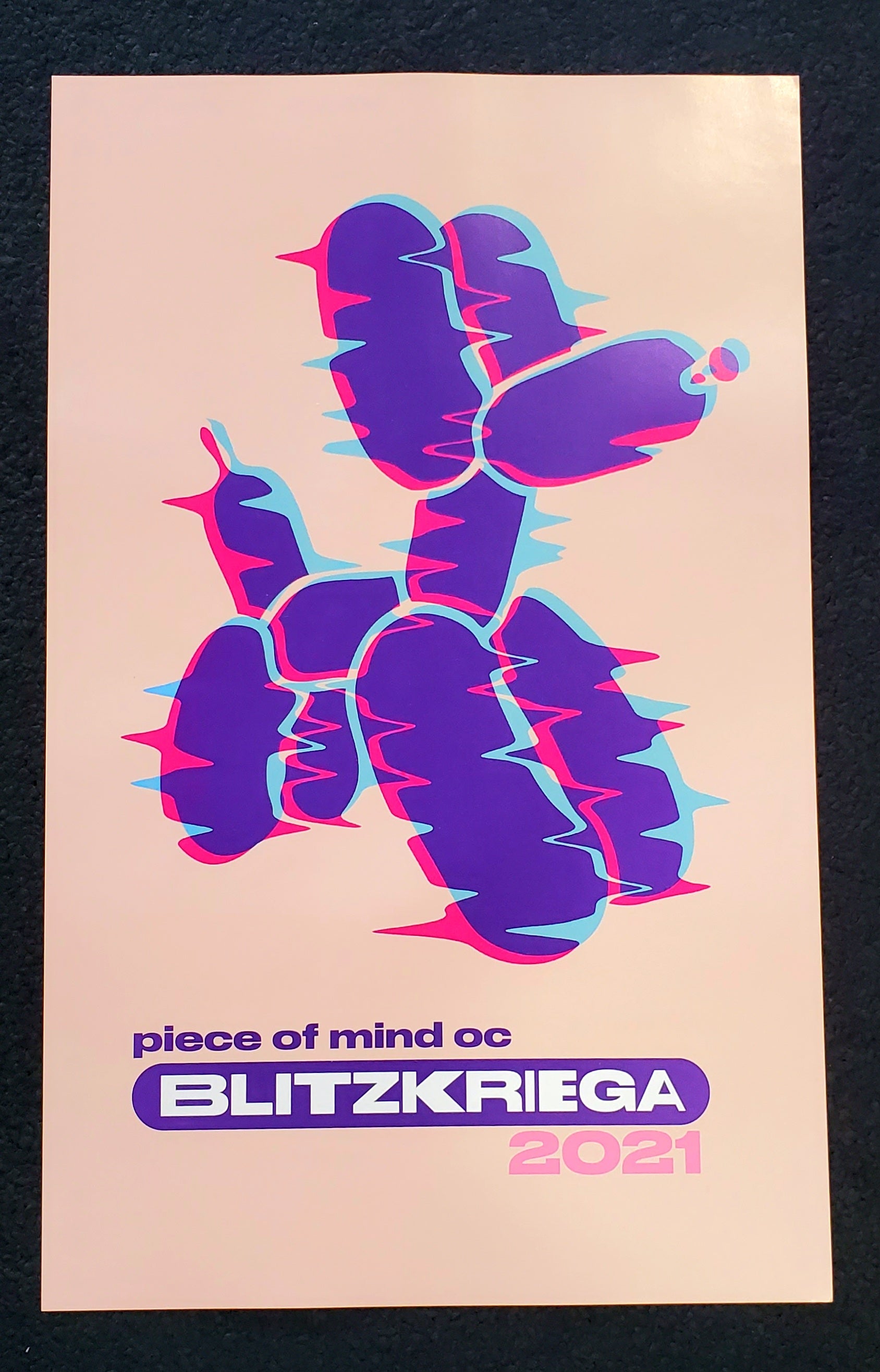 Blitzkrieger x Piece of Mind OC Show Posters