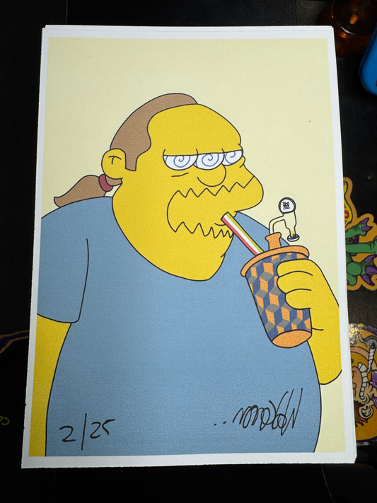 Comic Book Guy Lot Comedy / Wookerson 5x7 Print