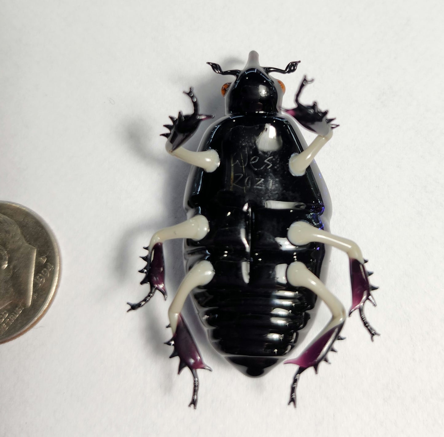 Vetropod Sapphire Rhino Beetle