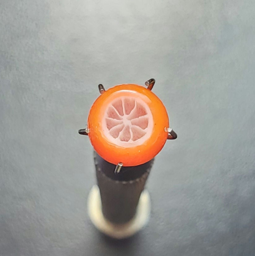 Abigail Castagnaro Orange 7mm Pearl