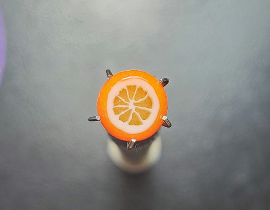 Abigail Castagnaro Orange 6mm Pearl