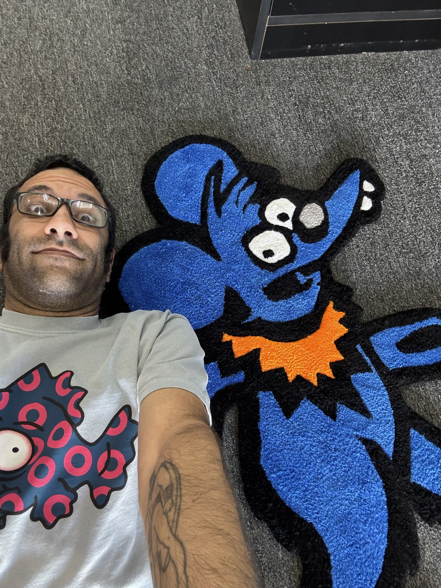 Dancing Itchy Hand Made Rug Clever Rooz