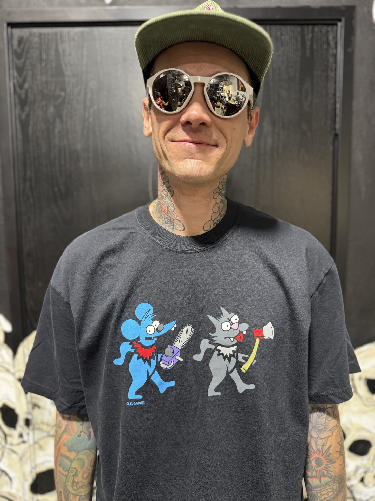 Itchy & Scratchy Clever Rooz Shirt
