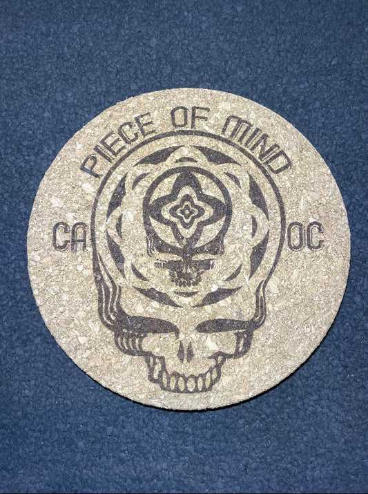 Skull Cork Mat