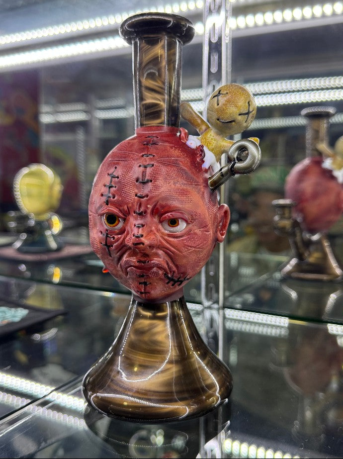 Big Voorhees Muller Head with doll coming out